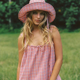 Picnic Check Sunhat