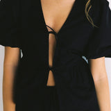 Peony Bubble Blouse - Womens