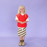 Chunky Rib V Neck Vest