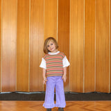 Organic Striped Vest