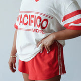 Vintage Hemp/Cotton Tee - Pacifico Print