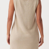 Poppy Mini Dress - Taupe