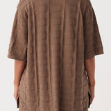 Lara Organic Cotton Shirt - Cacao