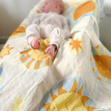 Organic Muslin Swaddle - Sunny Day (Limited Edition)