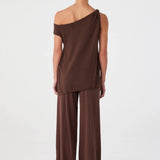 Olympia Asym Top - Espresso
