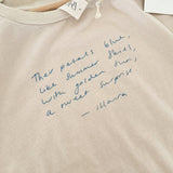 Poet Tee - Undyed