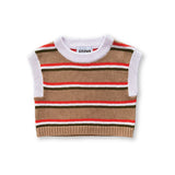 Organic Striped Vest