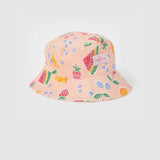 Goldie Linen Bucket Hat - Fruit Salad
