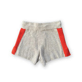 Knitted Terry Shorts - Dune/Rosso