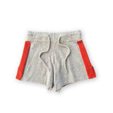 Knitted Terry Shorts - Dune/Rosso