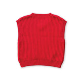 Chunky Rib V Neck Vest