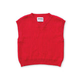 Chunky Rib V Neck Vest