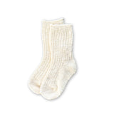 Chunky Rib Sock - Milk