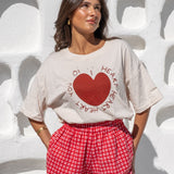 The Etta Short - Gingham Red