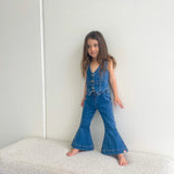 Farah Vest - Western Blue
