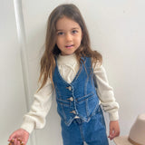 Farah Vest - Western Blue