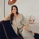 Resort Shirt - Cobalt Check