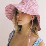 Picnic Check Sunhat