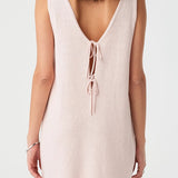 Poppy Mini Dress - Soft Pink