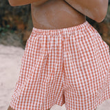 Ava Shorts - Starburst Gingham