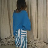 Rolly Knit Jumper | Blueberry