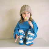 Rolly Knit Jumper | Blueberry