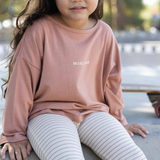 Mini Muse Long Sleeve Tee | Rust