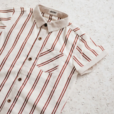 Candy Cane Collared Bodysuit/Shirt