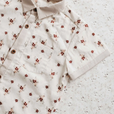 Feliz Collared Bodysuit/Shirt