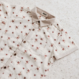 Feliz Collared Bodysuit/Shirt