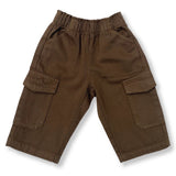 Organic Denim Cargo Pant - Clay