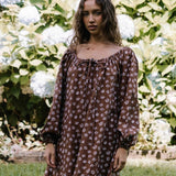 Effy Dress | Fleur 'mocha'