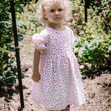 Mini Hallie Dress - Posey Magenta