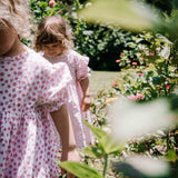 Mini Hallie Dress - Posey Magenta