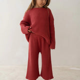 Essential Knit Jumper | Brick