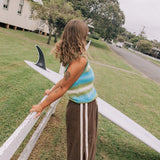 Terry Long Skirt Chocolate