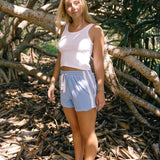 Terry Towelling Shorts - Cloud