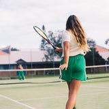 Terry Towelling Shorts - Green
