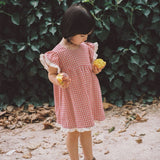 Daisy Dress - Red Check
