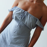 Sophie Dress - Blue Check