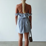Sophie Dress - Blue Check