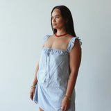 Sophie Dress - Blue Check