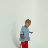 Organic Cotton Wave Tee - Blue