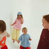 Organic Cotton Wave Tee - Blue