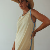 The Horizon Terry Maxi Dress - Butter