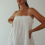 Valencia Dress - White