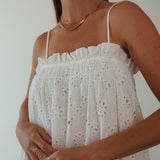 Valencia Dress - White