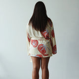 Luella Kimono - Tomato Print