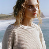 Solene Sweater - Cream & Sand