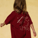 The Crazy Flag Lou Tee - Cherry Cola